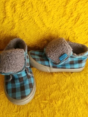 Cookie Monster Buffalo Check Shoes size 7  - Image 1 of 4