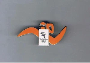 SYDNEY 2000 ATHLETE SHADOW PIN - TROFE - Foto 1 di 1