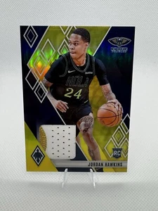 2023-24 Panini Phoenix Jordan Hawkins Rookie Patch Yellow /49 Pelicans RC - Picture 1 of 3