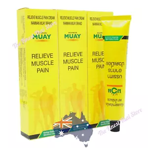 New Thai Boxing Analgesic Balm 100g Pack of 3 , Ship From Australia - Picture 1 of 1