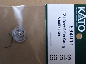 KATO GS4 BOILER FRONT WITH RAILING SET 934011 N SCALE NEW GS4 SMOKE BOX COVER - Picture 1 of 3