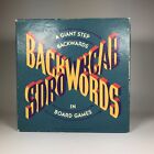 Backwords Board Game 1988 Vintage Word Game Retro Throwback 1980S