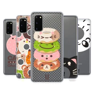 HEAD CASE DESIGNS KAWAII ANIMAL DONUTS SOFT GEL CASE FOR SAMSUNG PHONES 1 - Picture 1 of 12