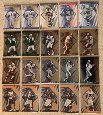 2000 Leaf Limited Football Base - Veterans and Rookies - Pick from list - Image 1 of 4