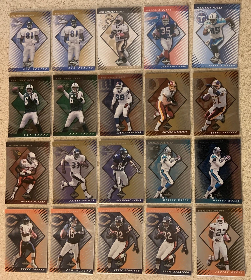 2000 Leaf Limited Football Base - Veterans and Rookies - Pick from list - Image 1 of 4