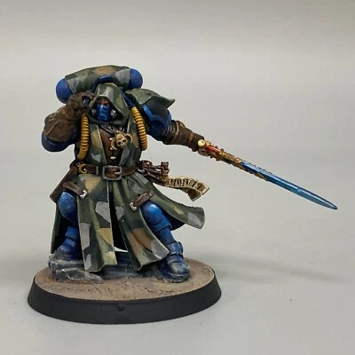 1 Raven Guard Primaris Librarian En Armure Phobos Space Marines Warhammer 40K - Photo 1/4