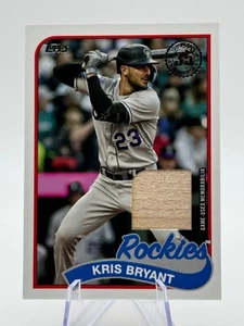 2024 Topps '89 Topps Relics #89BR-KB KRIS BRYANT - Bild 1 von 2