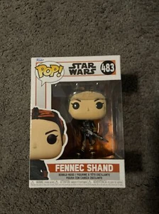 Funko Pop! Star Wars Fennec Shand - The Mandalorian Bobble-Head Figure - Picture 1 of 6