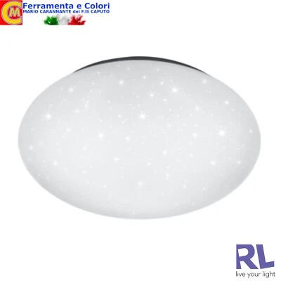 Plafoniera Led Bianca Cielo Stellato 4000K Luce Naturale 12-24W Soffitto Stelle - Immagine 1 di 2