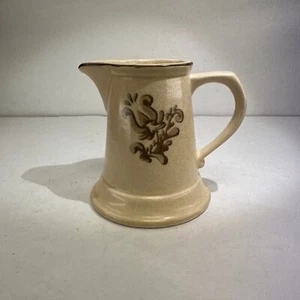 VTG Pfaltzgraff Village Ceramic Creamer Gravy 6-24 Pitcher Carafe Thanksgiving - Picture 1 of 12
