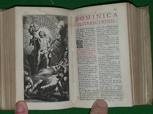 1666 BREVIARIUM ROMANUM EX DECRETO SANCROSANCTI CONCILII PIUS V CLEMENT VIII * - Picture 1 of 12