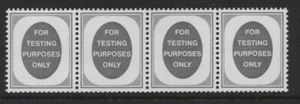 CIRCA 1971 GREY TESTING LABELS WITHOUT WATERMARK. - Picture 1 of 1