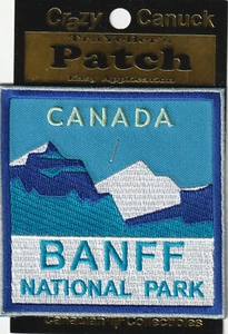 Banff National Park Alberta Souvenir Patch - Picture 1 of 1
