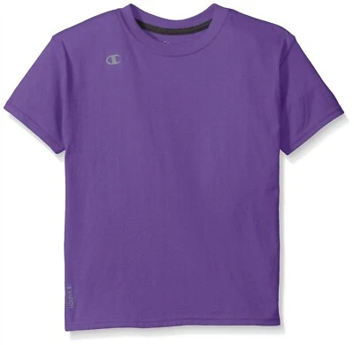 Camiseta Champion T385 Niños Doble Seco Algodón Vapor Elige Talla/Color Foto 1 de 2