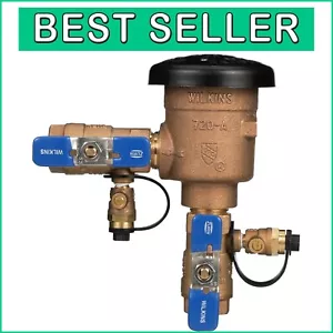 Stainless Steel & Cast Bronze Wilkins Pressure Vacuum Breaker Assembly 3/4 inch - Picture 1 of 8