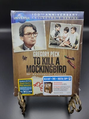 TO KILL A MOCKINGBIRD 50th Anniversary Blu-Ray DigiBook - GREGORY PECK - NEW!!! - Image 1 of 3