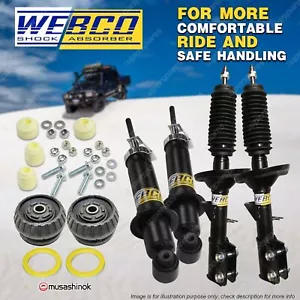 Front Rear Shock Absorber Strut Mount Bearing Kit for Commodore VE Sdn Ute Wagon - Picture 1 of 3