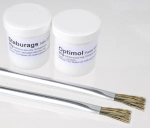 Staburags NBU 30 PTM & Optimol pasta MP3 ciascuno 20 g in set con 2 pz pennello - Foto 1 di 7