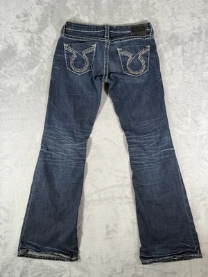 Pantalones de mezclilla Big Star para mujer 28 R azul corte bootcut dulce Foto 1 de 4