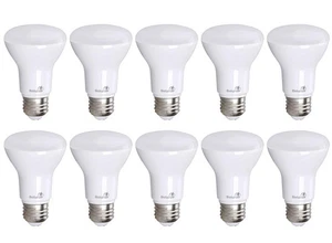 Light Bulb BR20 Light Bulbs 2700K Bright Warm White LED Bulbs 6W=50W Replacem... - Picture 1 of 7