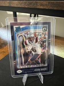 2024 Panini Donruss Optic - Rated Rookie Javon Baker #245 Purple Shock Prizm... - Picture 1 of 2
