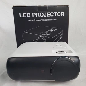 Happrun 240 Volts Home Theatre/Video Entertainment LED Projector Model H1 -White - Picture 1 of 18
