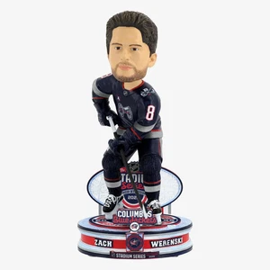 Zach Werenski Columbus Blue Jackets 2025 NHL Stadium Series Bobblehead NHL - Picture 1 of 1