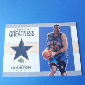 Allan Houston 2002-03 UD Authentics UNIFORM GREATNESS #AH-U Knicks Clean nm/m - Picture 1 of 2