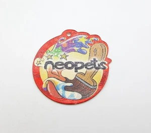 Neopets Plushie Shoyru Plüsch rot Pinsel Hangtag - Bild 1 von 3