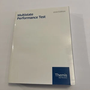 Multistate Performance Test Themis Bar Review 2020 Edition 41-A - Picture 1 of 4