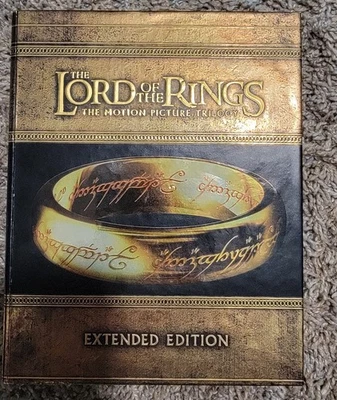 The Lord of the Rings Extended Trilogy Blu Ray Boxset Blu-ray Complete - Image 1 of 4