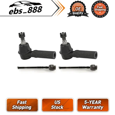 Fits 1984 1985 Chevrolet Corvette Mevotech Supreme 4pcs Front Tie Rod Ends - Image 1 of 2