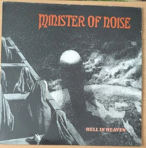MINISTER OF NOISE hell in heaven LP FREE POST INDUSTRIAL, AMBIENT, EXPERIMENTAL - Imagen 1 de 6