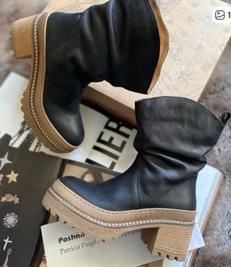 Bota Free People Mel Slouch en Negro, Talla 9.5 NUEVA - Imagen 1 de 9