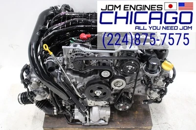 JDM 2015, 2016, 2017, 2018, 2019 SUBARU IMPREZA WRX FA20DIT 2.0L TURBO ENGINE - Image 1 of 4