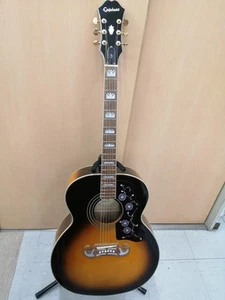 Epiphone Ej-200 Acoustic Guitar Safe delivery from Japan - Picture 1 of 9