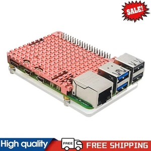 Copper Heatsink Metal Case Passive Cooling Shell for Raspberry Pi 5(without fan) - Afbeelding 1 van 11