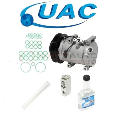 UAC AC Compressor & Component Kit for 2010-2014 Acura TSX 3.5L V6 - Heating eq Foto 1 de 4