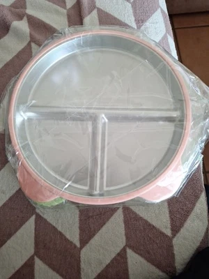 Edelstahl Kinderteller 2 Stück - Bild 1 von 3