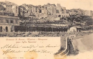 6699) DINTORNI DI ROMA, MARINO , PANORAMA PRESO DALLA FERROVIA. VIAGGIATA. - Picture 1 of 2