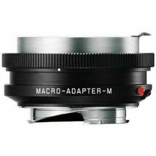 Leica 14652 Macro Adapter for M Cameras - Black