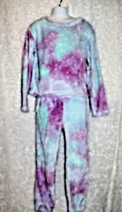 Sonoma girls purple star crew lounge set 2 piece NWT size small (7) - Picture 1 of 4