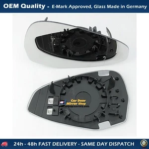 Espejo retrovisor lateral derecho con placa térmica para Audi A5 2016 a 2024 Reino Unido para conductor - Imagen 1 de 12