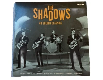 THE SHADOWS 40 GOLDEN CLASSICS - 180-GRAM VINYL 2-LP SET  NEW - Image 1 of 3