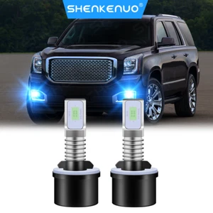 2X 880 LED Bulbs New Ice Blue Fog Lights Kit For Chevy Trailblazer 2002-2009 - Picture 1 of 8