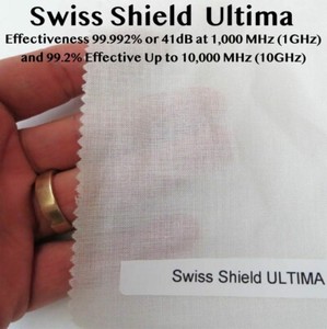 Radio Frequency Shielding Fabric RF Blocking Fabric Swiss Shield ULTIMA THE BEST