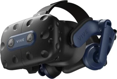 HTC Vive Pro 2 Black Virtual Reality Headset For Computer PC MAC Black New - Image 1 of 3