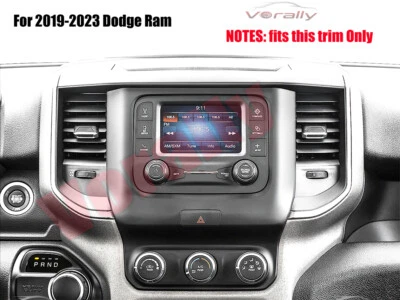 For 2019-2023 Dodge Ram 1500 2500 3500 CarPlay Android 14 Radio GPS SWC - Image 1 of 4