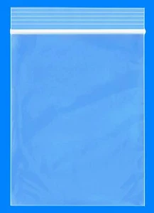 3”X4” (1000 Count) 2 Mil Clear Zipper Poly Bags, Resealable Lock Seal Zipper - Picture 1 of 3