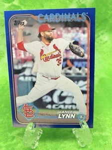 Lance Lynn - Azul Real - 2024 Topps Serie 2 #630 Cardenales de San Luis - Imagen 1 de 11